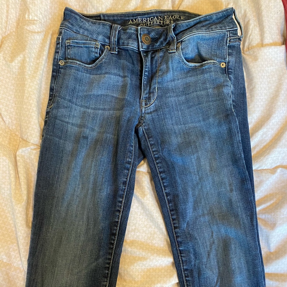 American eagle blue jeans